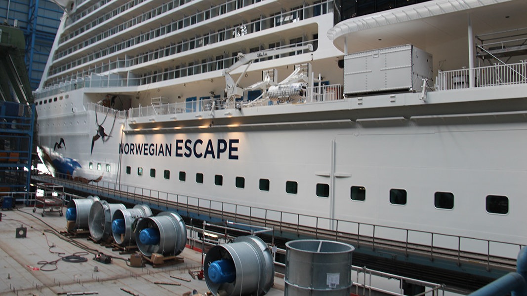 Norwegian Escape ist wie eine kleine Stadt